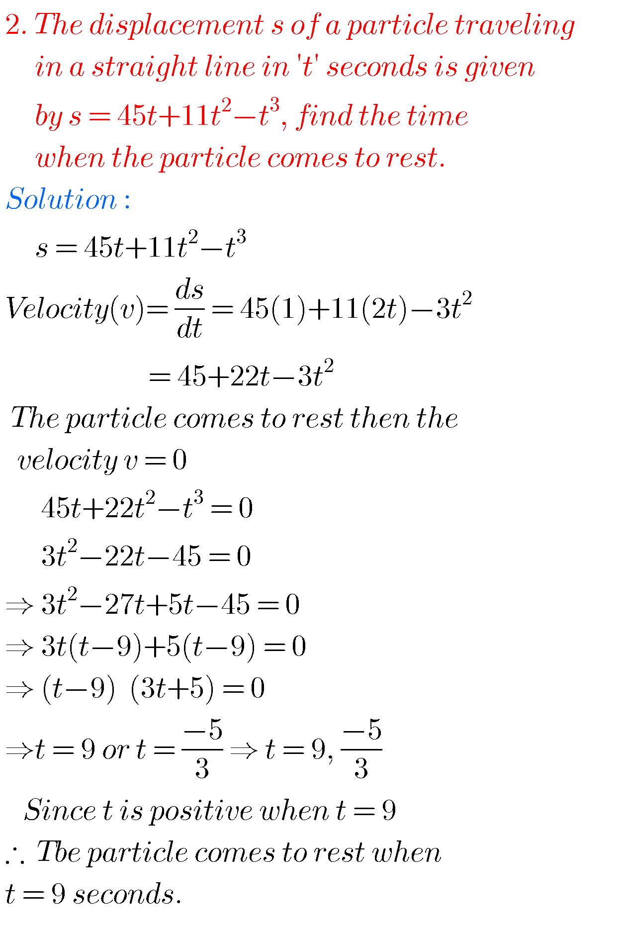 Rate Measure,Intermediate First Year Mathematics 1b Chapter 10.3 ...