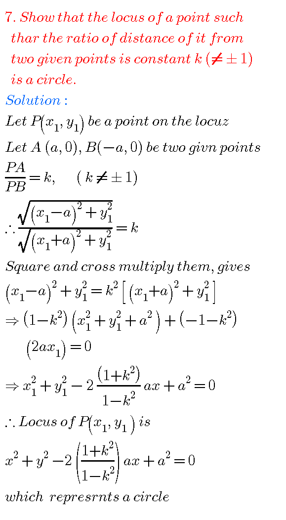 Intermediate Maths IIB Solutions For Circle Exercise 2a,2b,2c,2d &2e ...