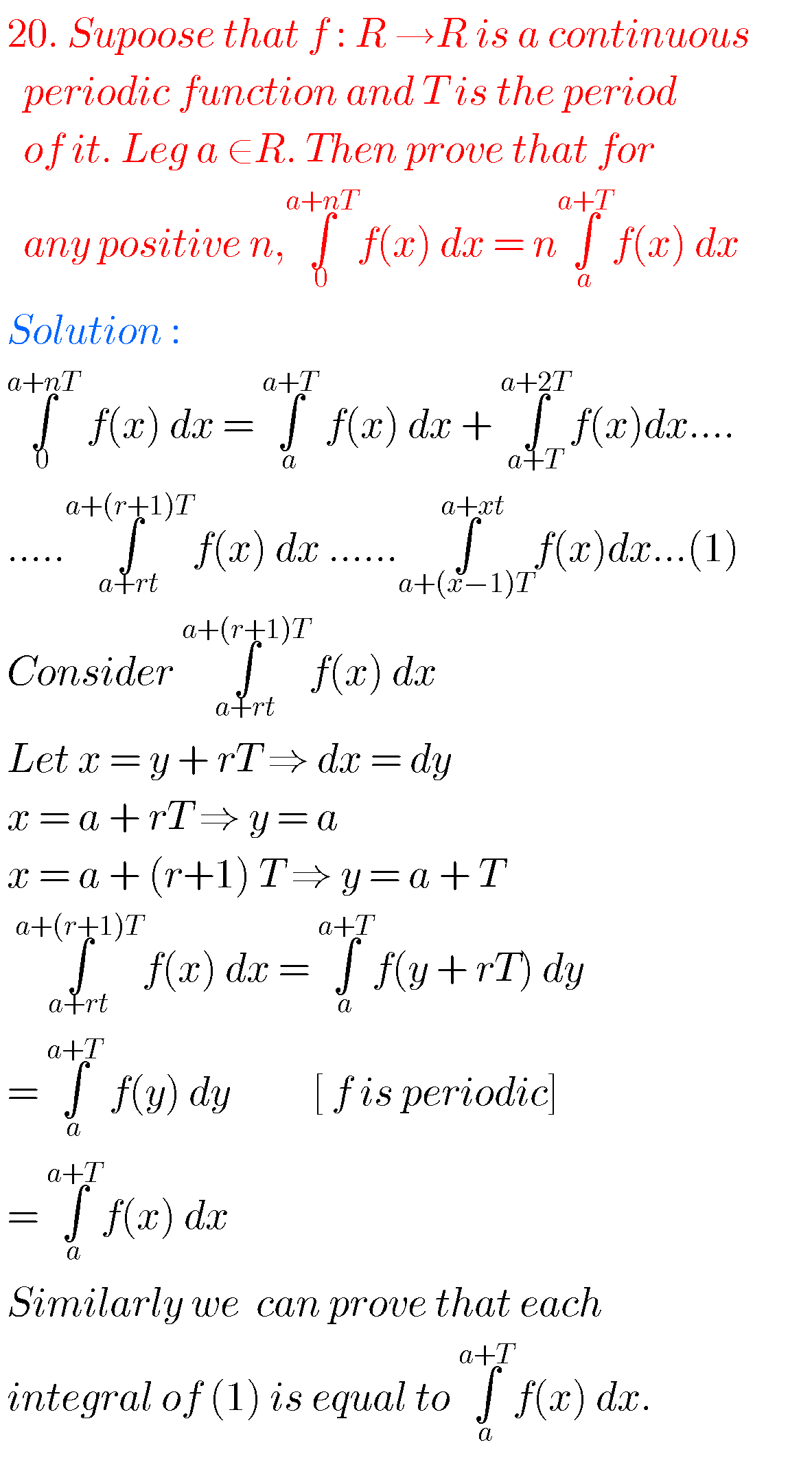 Intermediate Maths Solutions For Definite Integrals - MATHS GLOW