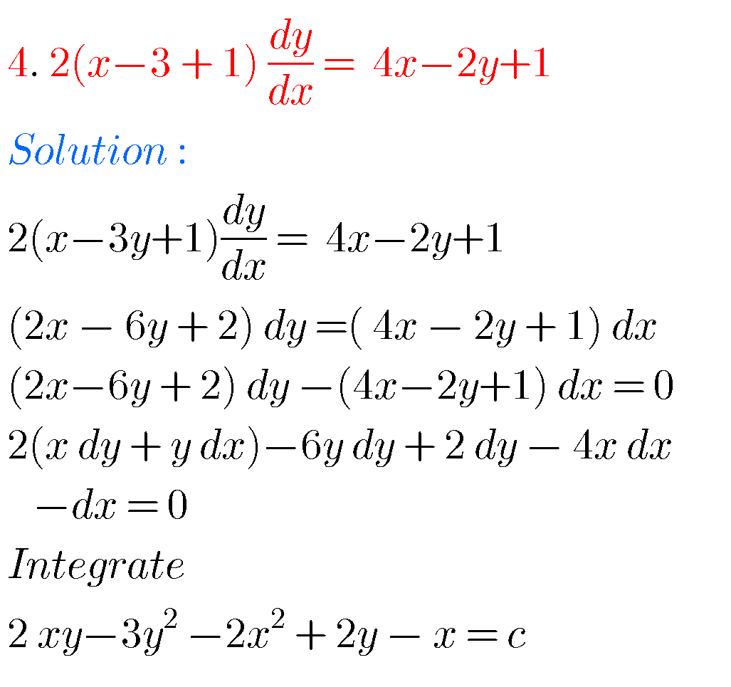 Intermediate Maths Solutions For Differential Equations - MATHS GLOW