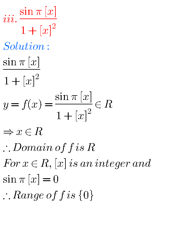 Intermediate Maths Solutions For Functions Exercise 1(c) - MATHS GLOW