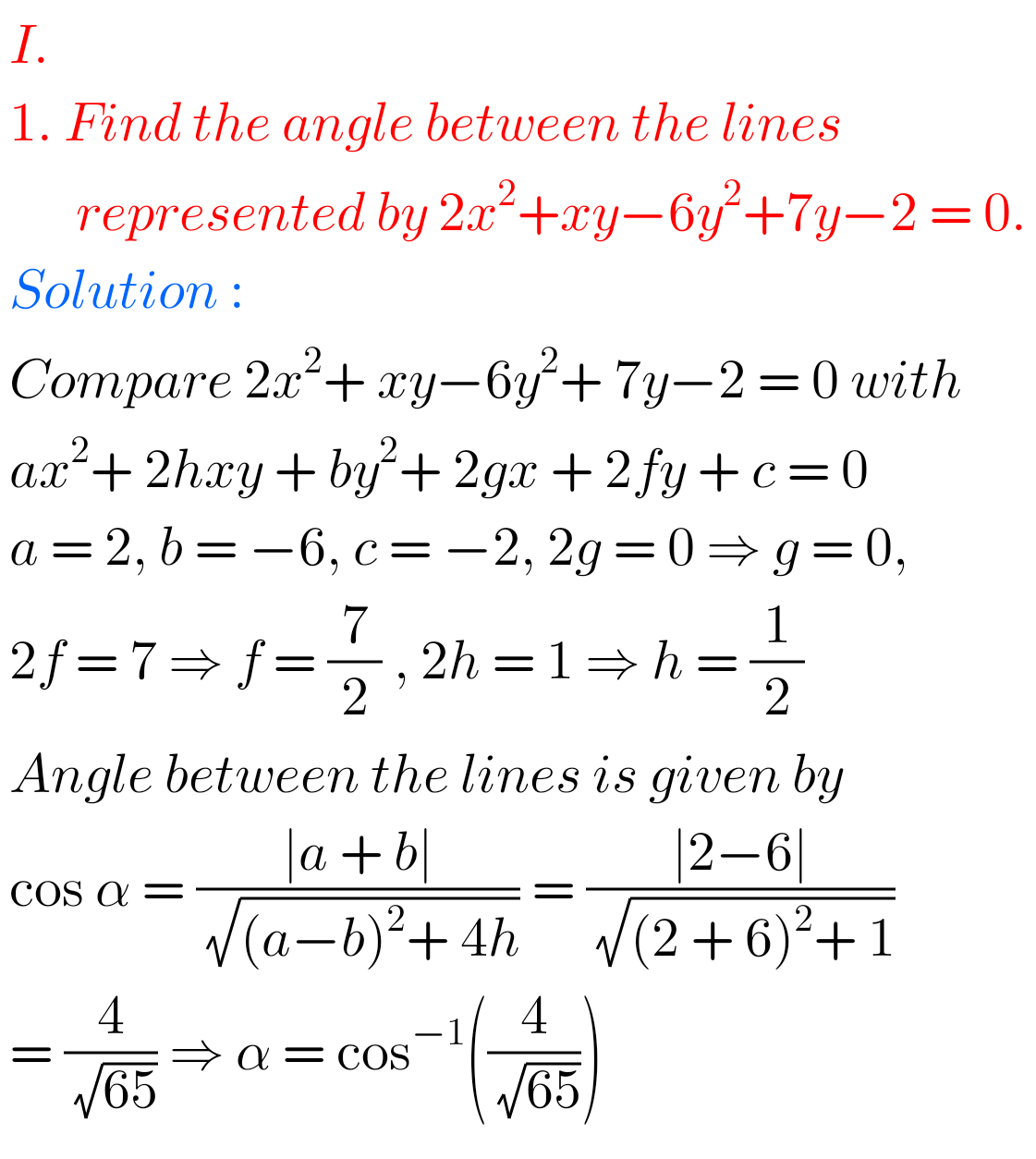 inter-maths-solutions-for-pair-of-straight-lines-exercise-4-b-maths-glow