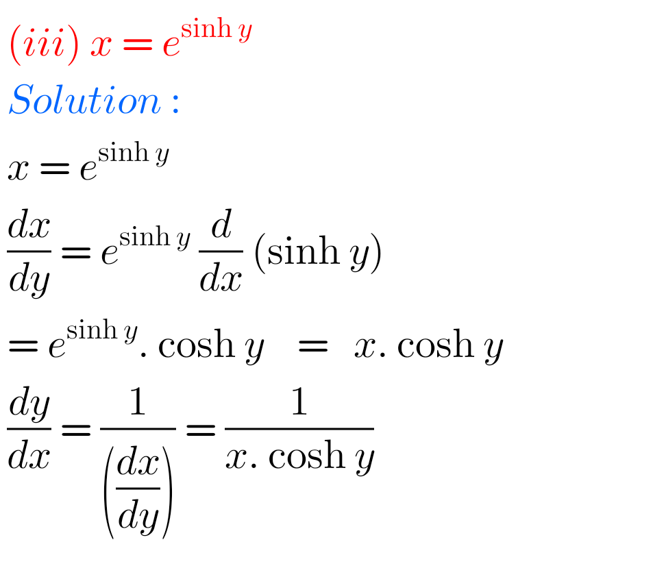 Inter Maths Solutions For Differentiation Exercise 9(b) - MATHS GLOW