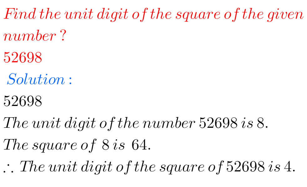 what-will-be-the-unit-digit-of-the-square-of-52698-maths-glow